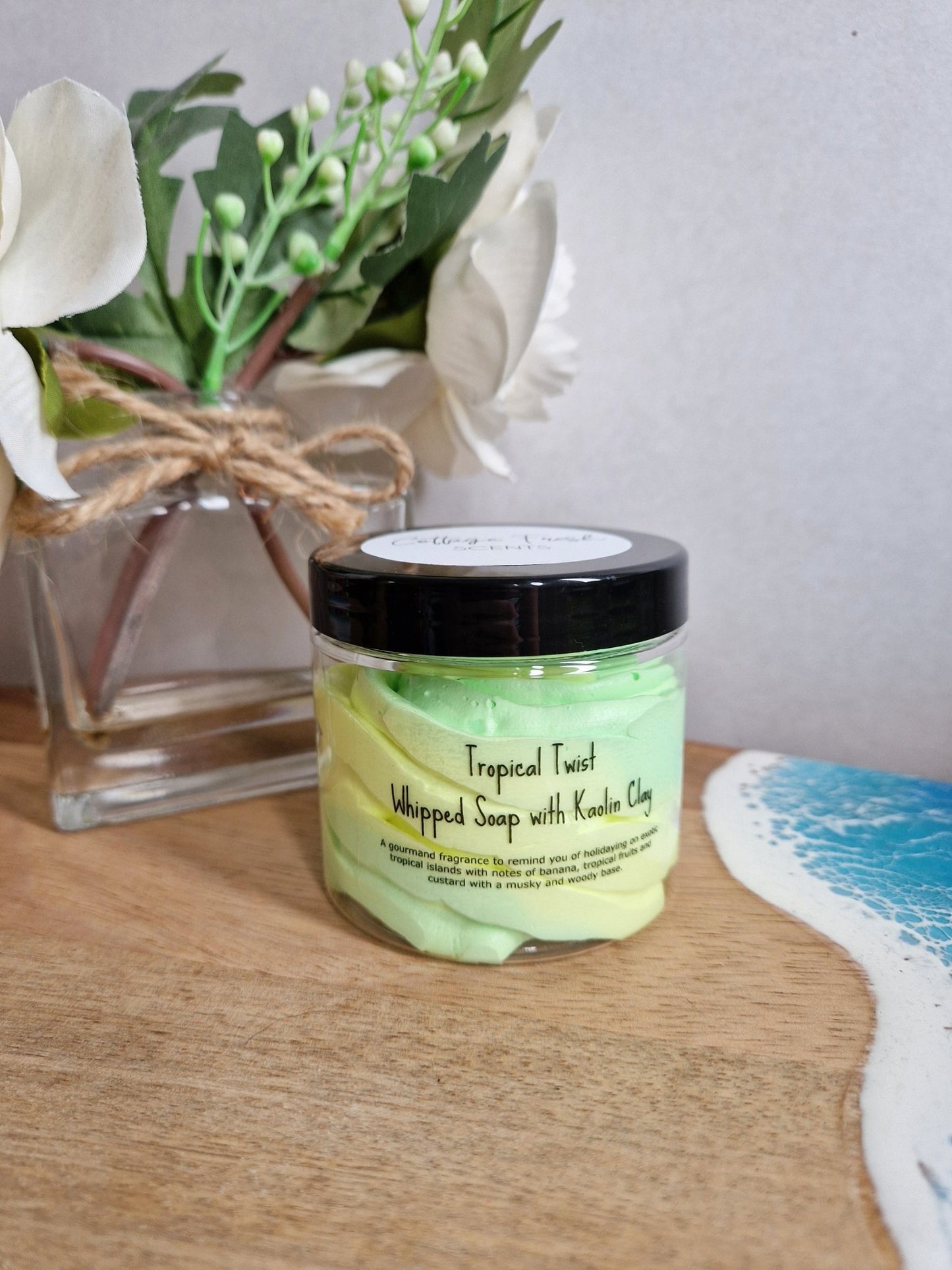 Tropical Twist Whipped Soap - Whipped Soap - Cottage Fresh Scents