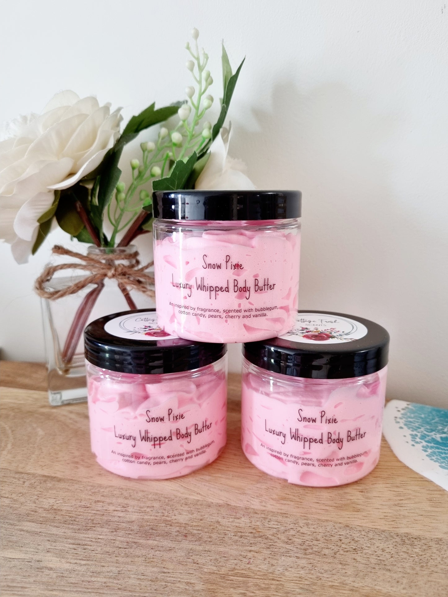 Snow Pixie Luxury Whipped Body Butter Mousse - Body Butter - Cottage Fresh Scents