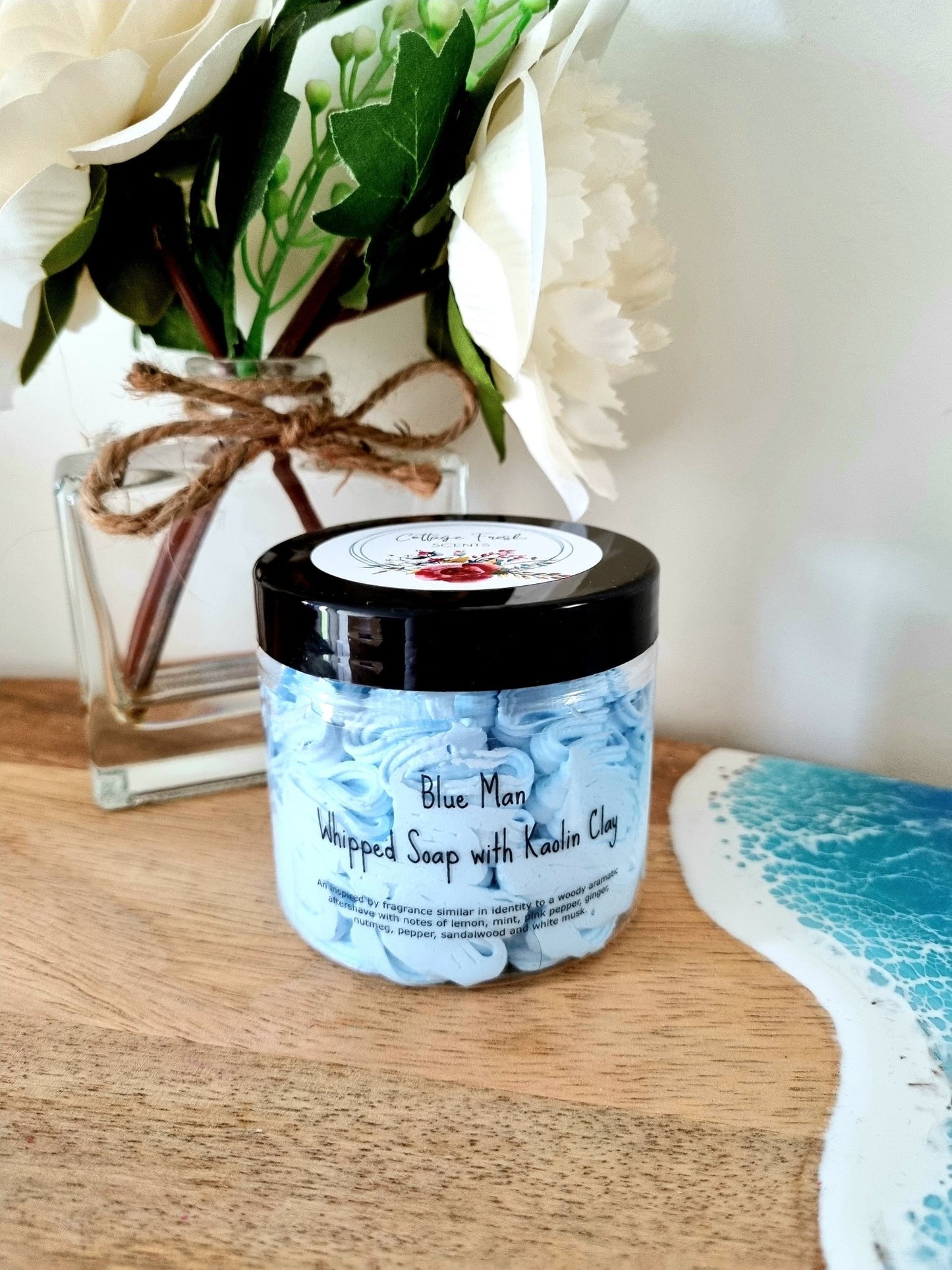 Blue Man Whipped Soap - Whipped Soap - Cottage Fresh Scents