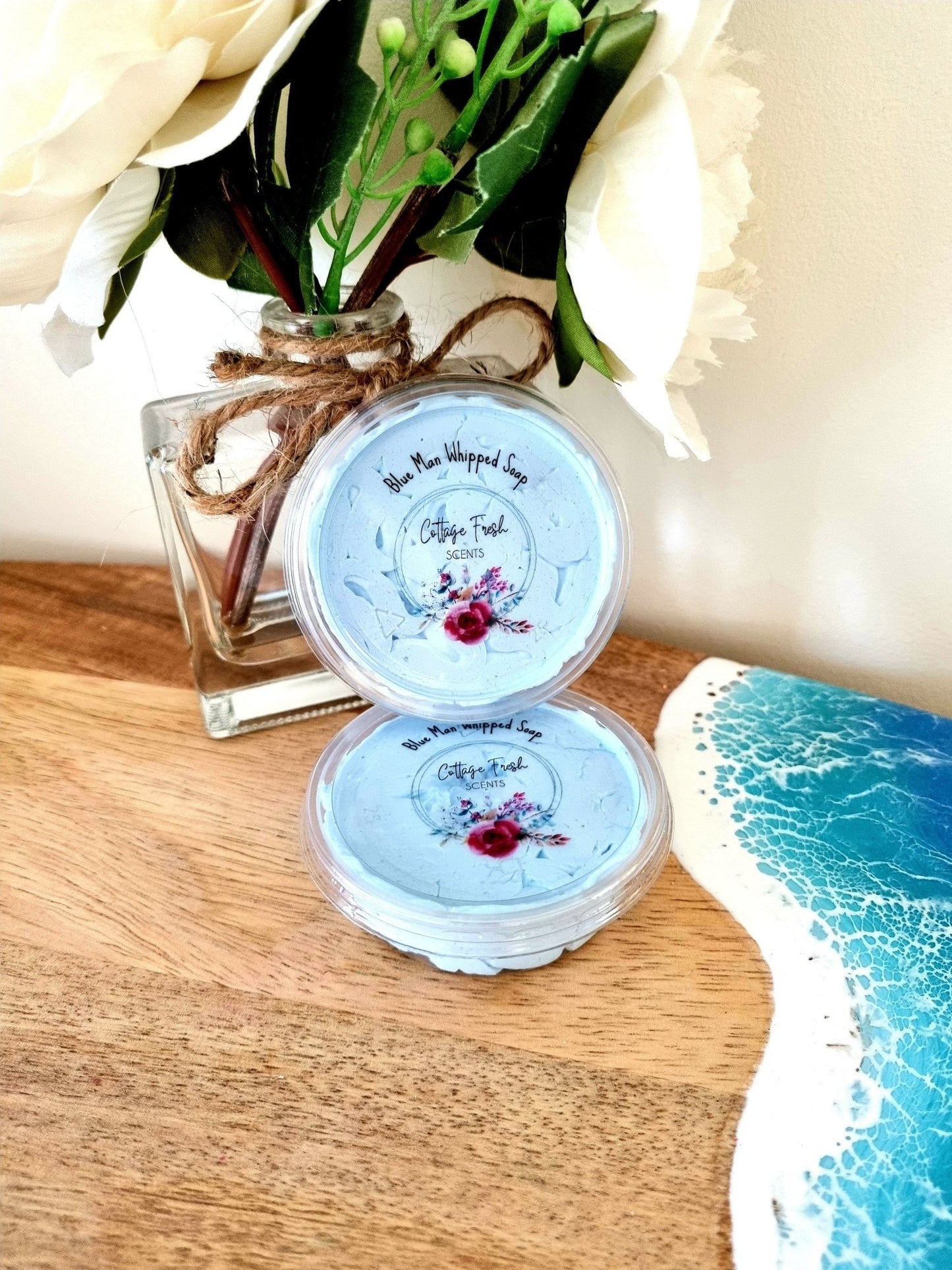 Blue Man Whipped Soap - Whipped Soap - Cottage Fresh Scents