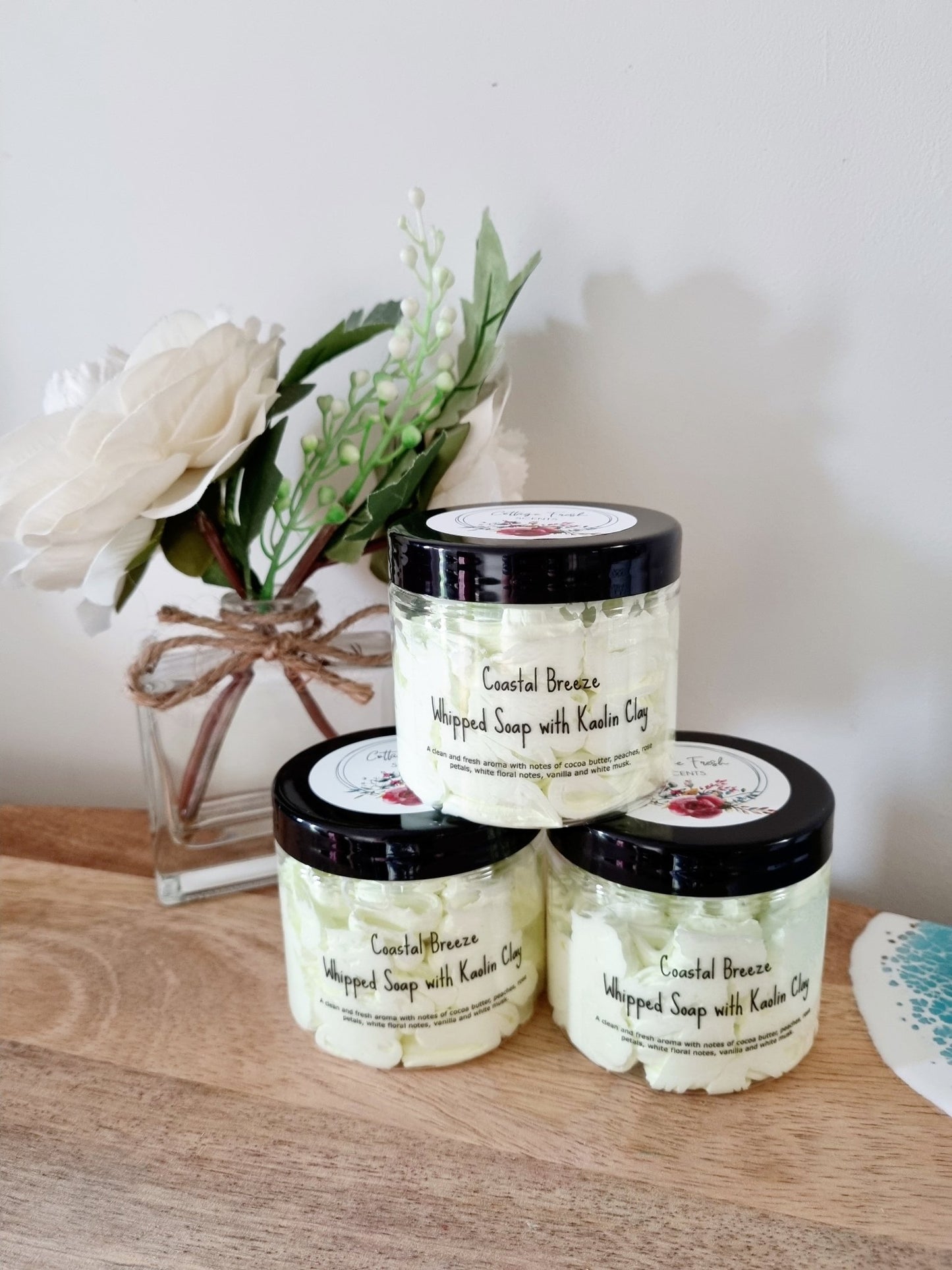 Coastal Breeze Whipped Soap - Whipped Soap - Cottage Fresh Scents