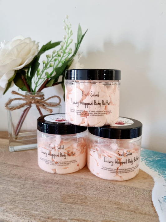Fruit Salad Luxury Whipped Body Butter Mousse - Body Butter - Cottage Fresh Scents