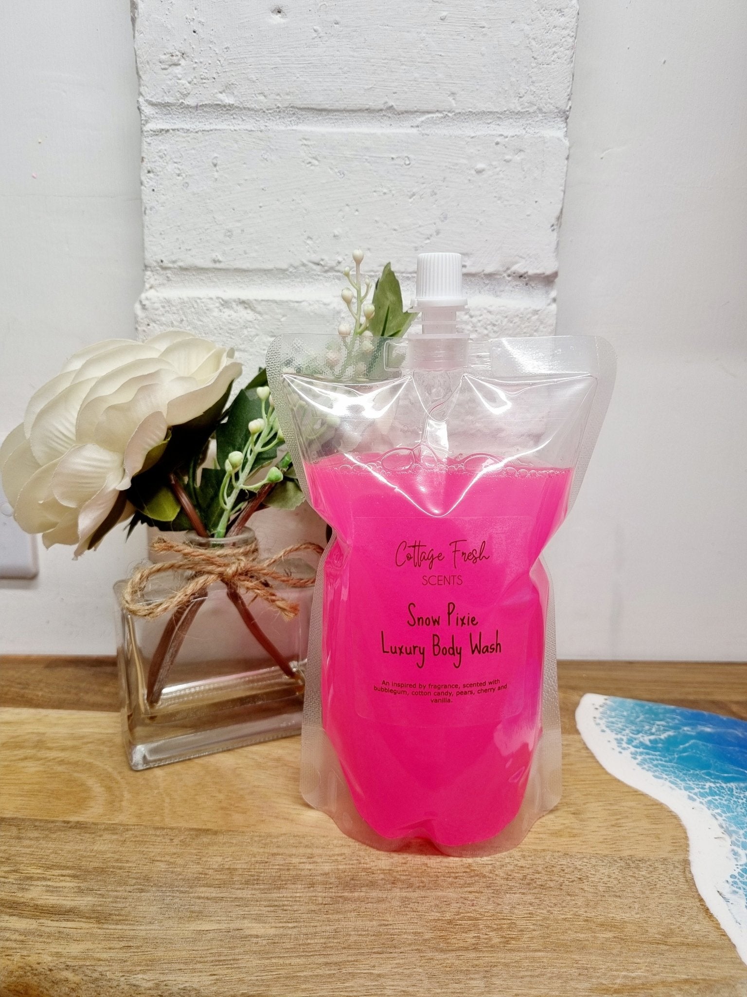 Luxury Body Wash Refill Pouch - Body Wash - Cottage Fresh Scents