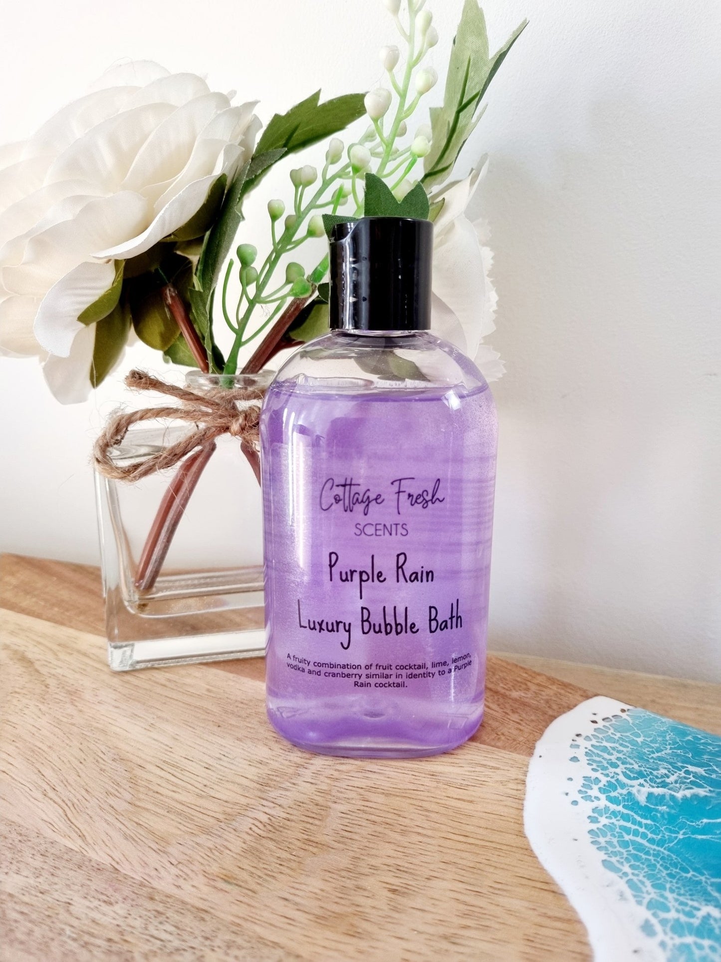 Purple Rain Luxury Bubble Bath - Bubble Bath - Cottage Fresh Scents