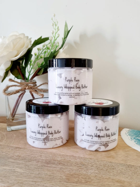 Purple Rain Luxury Whipped Body Butter Mousse - Body Butter - Cottage Fresh Scents