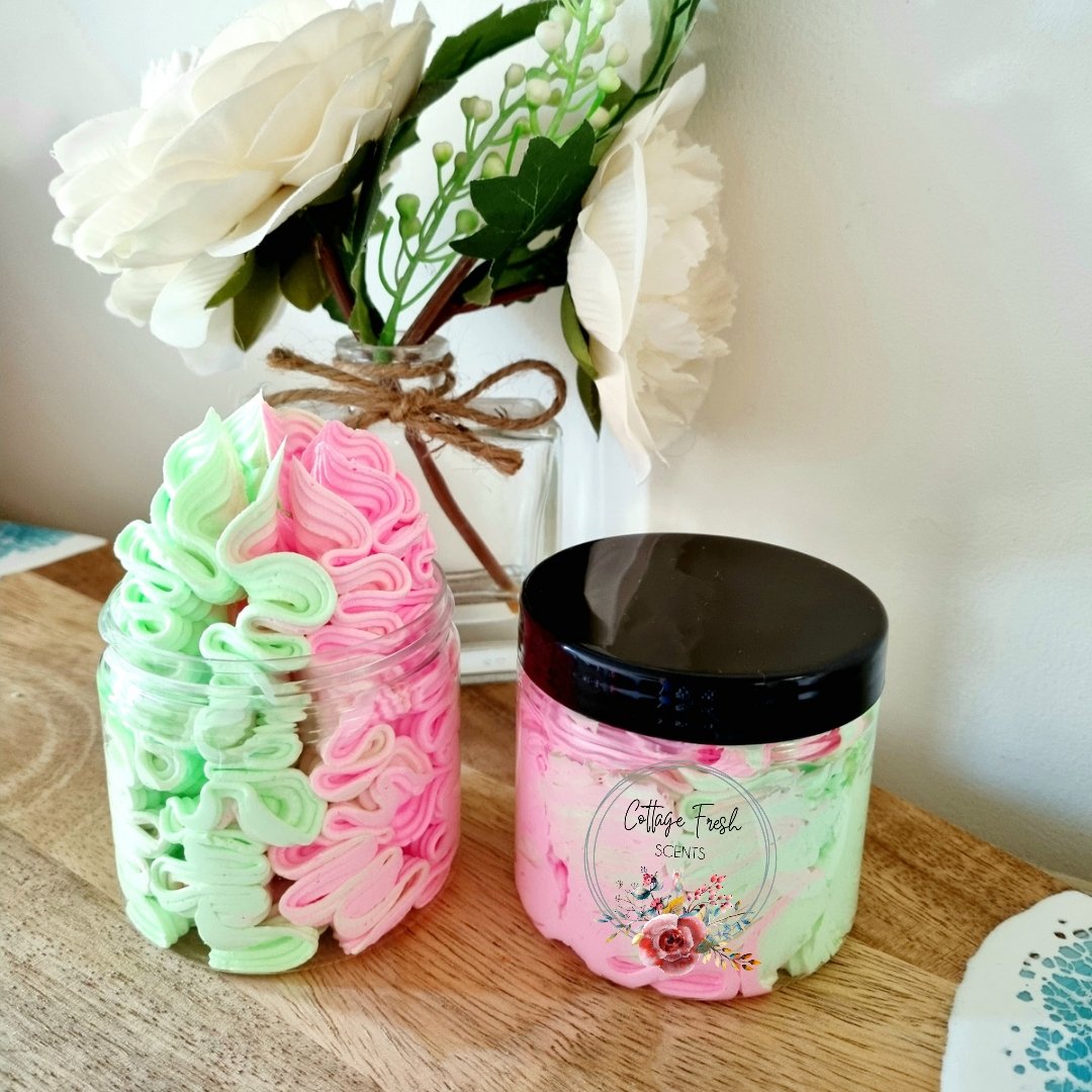 Refreshing Watermelon Whipped Soap - Whipped Soap - Cottage Fresh Scents